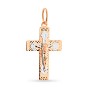 Золотий хрестик з розп'яттям (арт. 521111н)