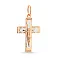 Золотий хрестик з розп'яттям (арт. 521111н) – зображення 1