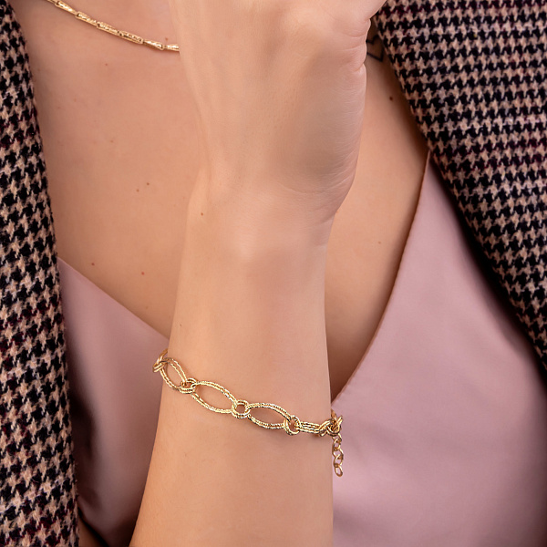 Браслет з жовтого золота Francelli (арт. 326549ж) – зображення 2