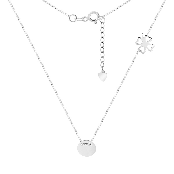 Кольє зі срібла «Монета» (арт. 7507/1006) – зображення 2