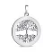 Срібний кулон Дерево життя без каміння (арт. 7503/3869) – зображення 1
