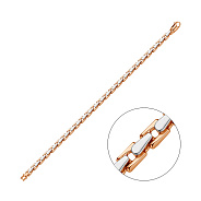 Браслет з червоного і білого золота (арт. 3261081кб)