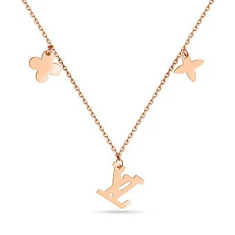 Кольє з червоного золота (арт. 352339)