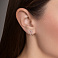 Серьги из красного золота с бриллиантами (арт. С011390020) – изображение 2
