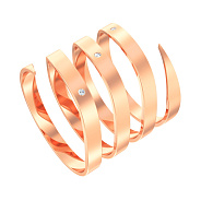 Золотое кольцо с фианитом (арт. 140742)