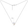 Серебряное колье с фианитом (арт. 7507/1761/2з) – изображение 3