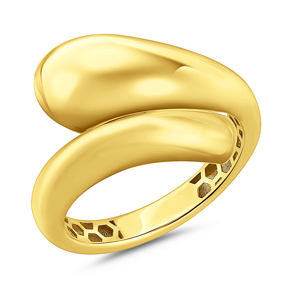 Кольцо из желтого золота без камней (арт. 156612ж) – изображение 1