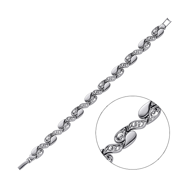 Серебряный женский браслет на руку (арт. 7909/5100093) – изображение 1