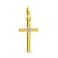 Хрестик з жовтого золота з діамантом (арт. П011022ж) – зображення 1