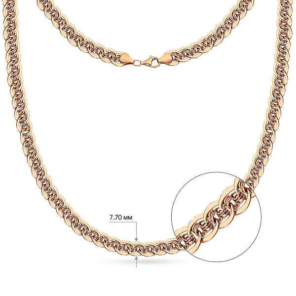 Золотое колье (арт. 350504) – изображение 3