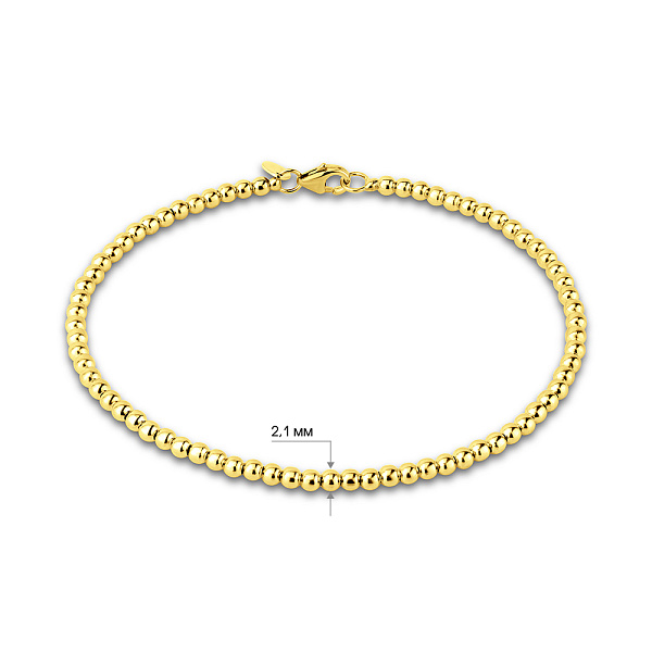 Браслет из желтого золота (арт. 3261063ж) – изображение 3