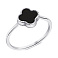 Серебряное кольцо с ониксом (арт. 7501/610/8окп) – изображение 1