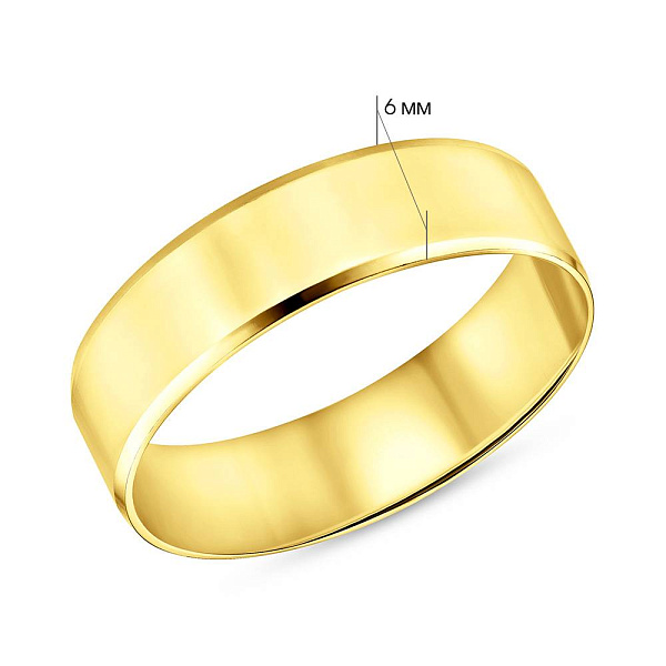 Обручка золота «Американка» (арт. 239194ж) – зображення 3