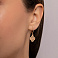 Серьги из красного золота (арт. 111236а) – изображение 2