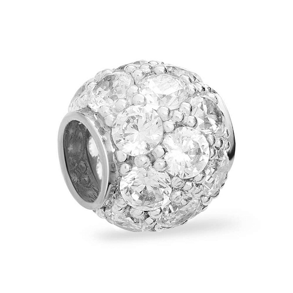 Золотой шарм бусина (арт. 440329б) – изображение 1