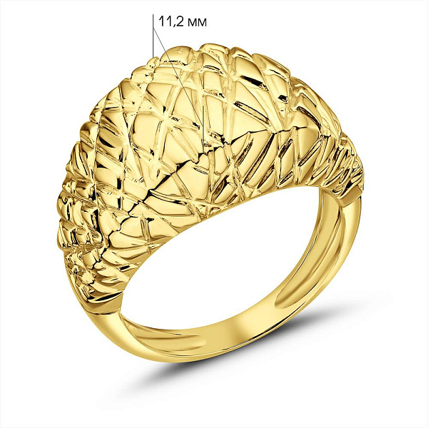 Золотое кольцо Francelli (арт. 156652ж) – изображение 9