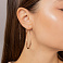Серьги-кольца из красного золота (арт. 122105/50) – изображение 2