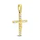 Золотой нательный крестик с распятием (арт. 501388ж) – изображение 1