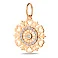 Золотая подвеска с фианитами (арт. 424148) – изображение 1