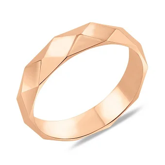 Каблучка з червоного золота (арт. 141488)