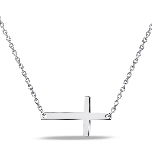 Колье из серебра Крестик (арт. 7507/1959) – изображение 1