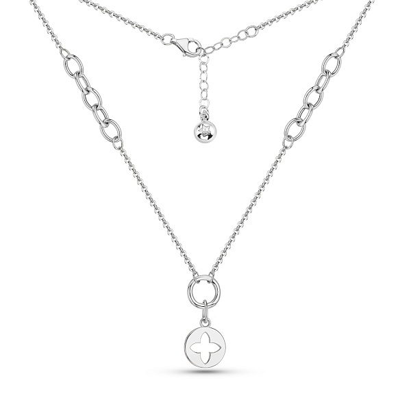Золотое колье с подвеской (арт. 352680б) – изображение 2