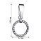 Серебряный подвес с фианитами (арт. 7503/1935) – изображение 2