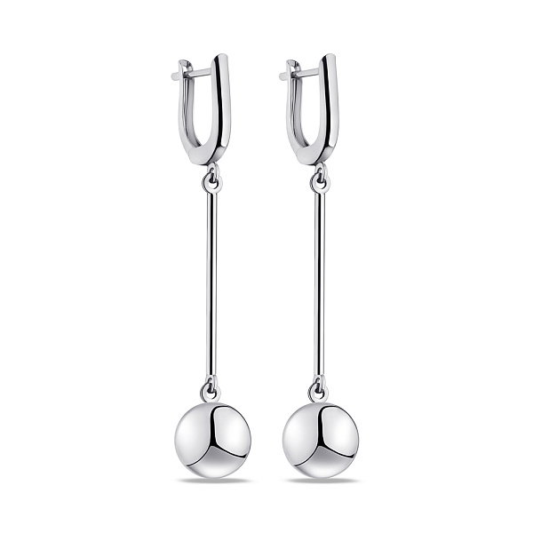 Серьги из серебра без камней Trendy Style (арт. 7502/3844/3) – изображение 1