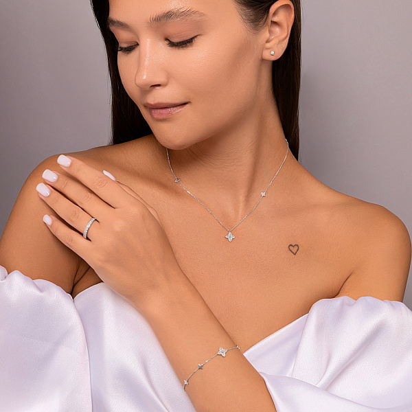 Золотий браслет з діамантами (арт. 4190397202) – зображення 5