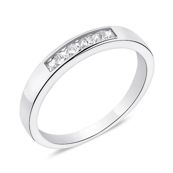 Кольцо из серебра с фианитами (арт. 7501/6286) – изображение 1