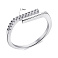 Серебряное кольцо с фианитами (арт. 7501/6875) – изображение 2