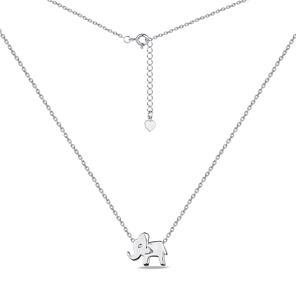 Серебряное колье Слоник (арт. 7507/1928) – изображение 2