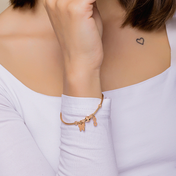 Браслет из красного золота (арт. 326897П2) – изображение 3