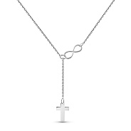 Колье из белого золота (арт. 352488б)