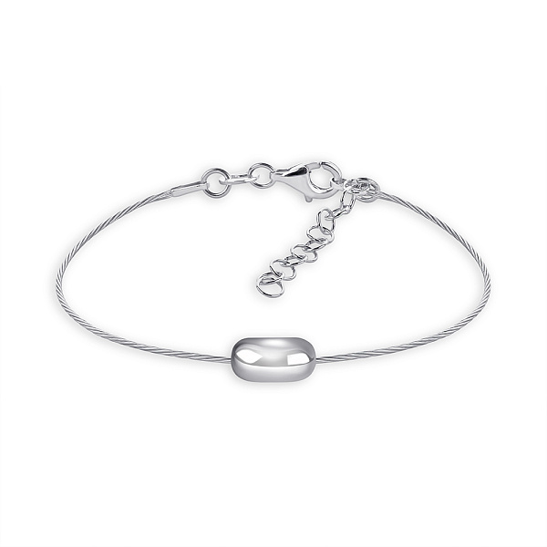 Срібний браслет без каменів (арт. 7509/4874) – зображення 1