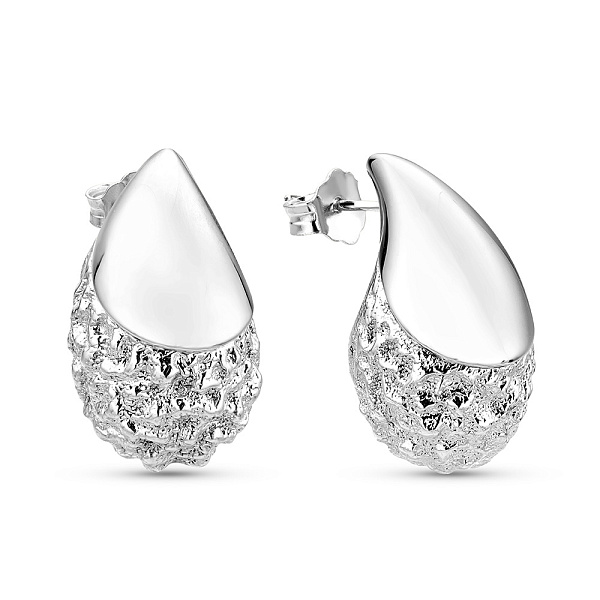 Золотые серьги Капля Francelli (арт. е1091753б) – изображение 1