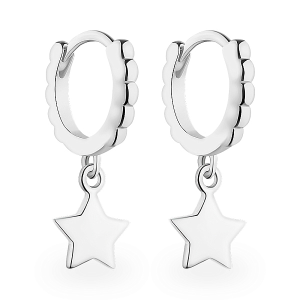 Серьги из серебра с подвесками (арт. 7502/4869/10) – изображение 1