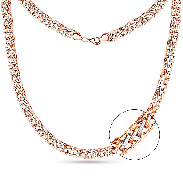 Кольє з червоного золота (арт. 351191/1кб) – зображення 1