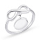 Кольцо из серебра с подвеской (арт. 7501/5715) – изображение 1