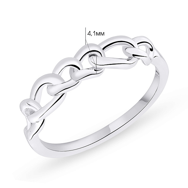 Срібна каблучка Trendy Style (арт. 7501/5586) – зображення 2