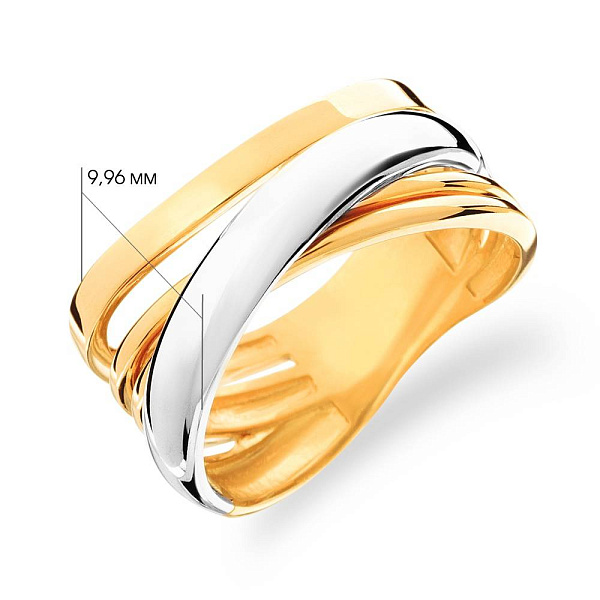 Каблучка Синергія без каменів (арт. 140602ж) – зображення 2