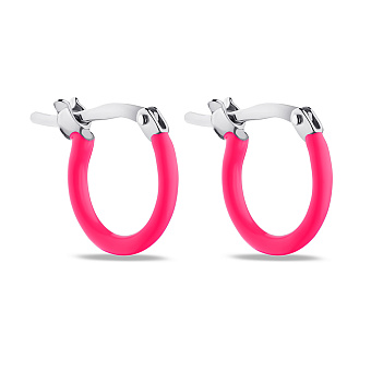 Серебряные серьги с эмалью (арт. 7502/9369/10емлн)