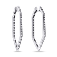 Фото Серебряные серьги с фианитами Trendy Style (арт. 7502/29014р)