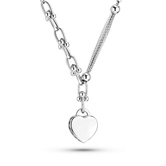 Колье из белого золота (арт. 352446б)