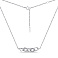 Серебряное колье с фианитами (арт. 7507/2159) – изображение 2