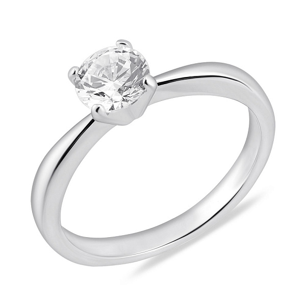 Серебряное кольцо с фианитом (арт. 7501/8045) – изображение 1