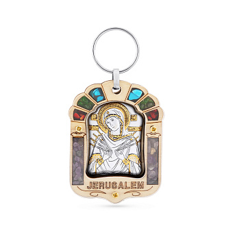 Икона Благословение Семистрельная (50х65 мм) (арт. PI-0/006 G)