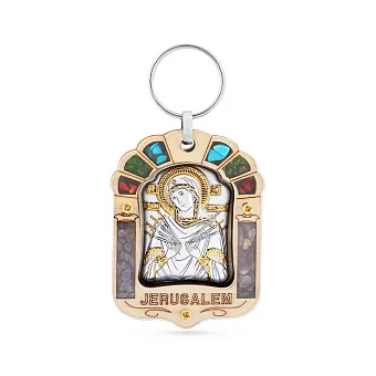 Ікона Благословення Семистрільна (50х65 мм) (арт. PI-0/006 G)