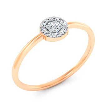 Золотое кольцо с бриллиантами (арт. К011480010)