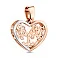 Кулон з червоного золота Сердечко (арт. 440709) – зображення 1